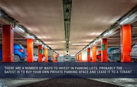 parking lot investment|parking lot real estate investment.
